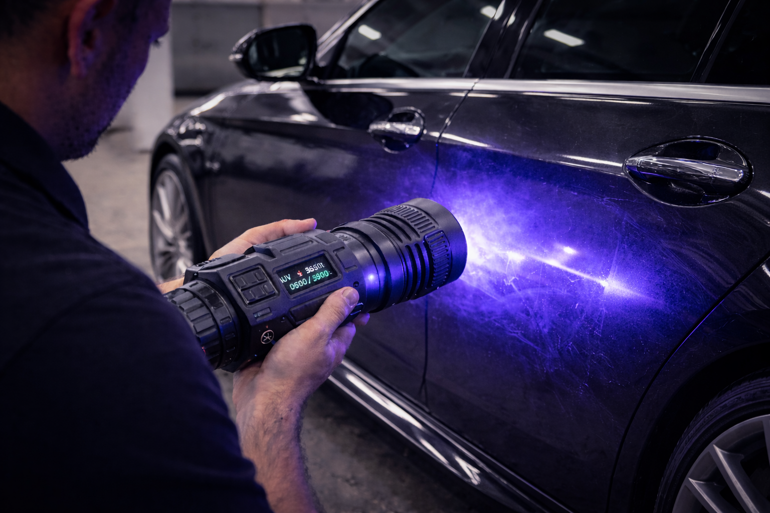 فحص سماكة الطلاء و UV