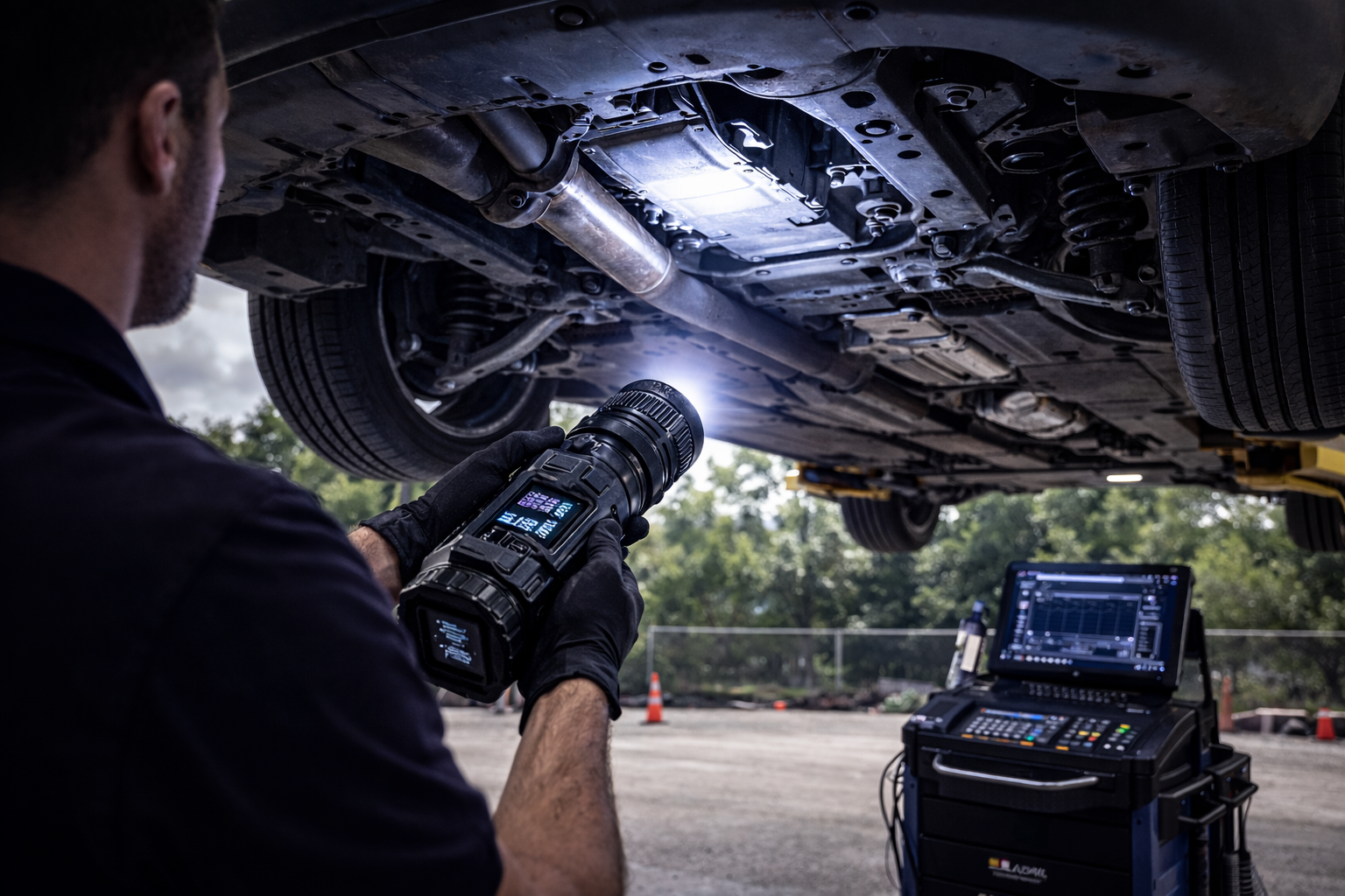 فحص الهيكل السفلي